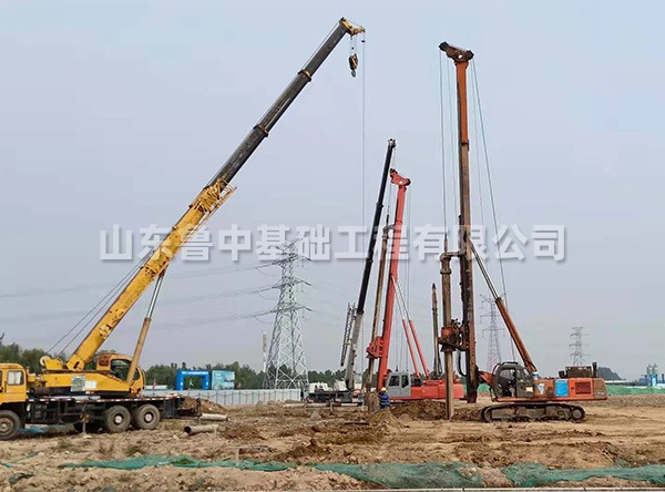 鄭州至濟(jì)南鐵路山東段站前樁基工程